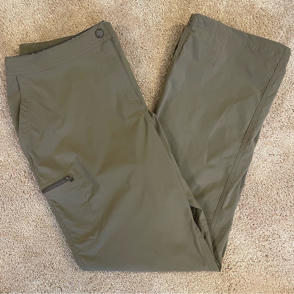 L L Bean Hiking Pants Khaki Size 18 M/T